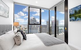 Lamour Ocean View Apartment I In Casino Broadbeach - Free Parking-195Cm